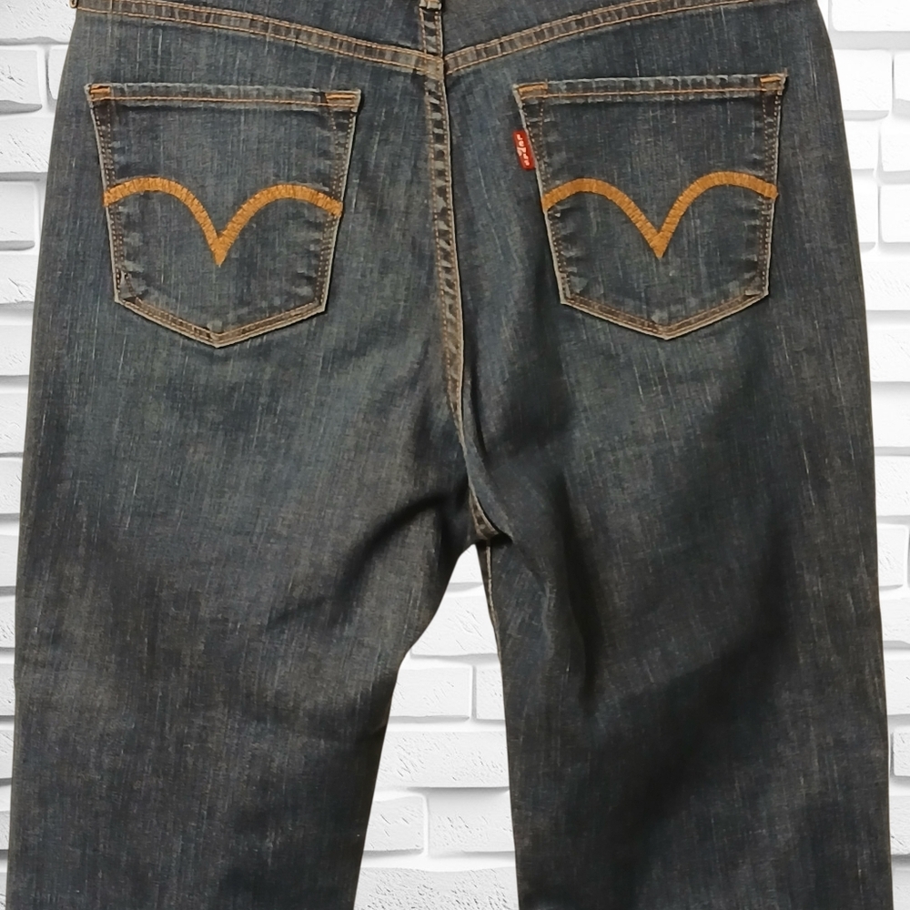 Levis 512 Jeans, Perfectly Slimming Straight Leg, Size 8 PS W29"xL27" EUC